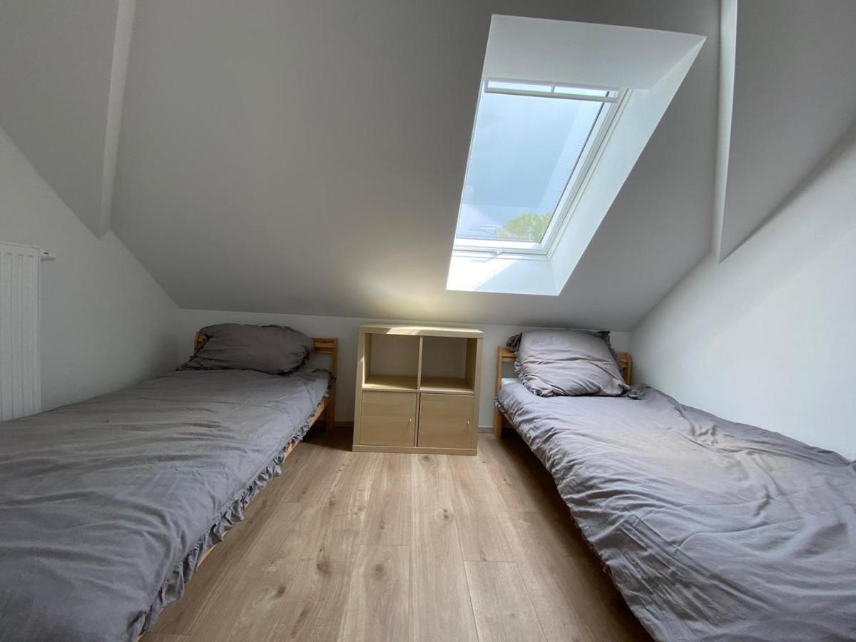 Helle 2 Zi. Wohnung Naehe Flughafen Muenchen Haimhausen  Buitenkant foto