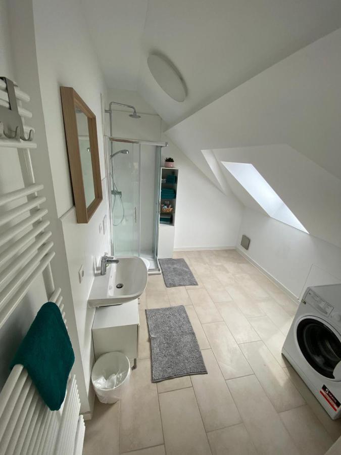 Helle 2 Zi. Wohnung Naehe Flughafen Muenchen Haimhausen  Buitenkant foto
